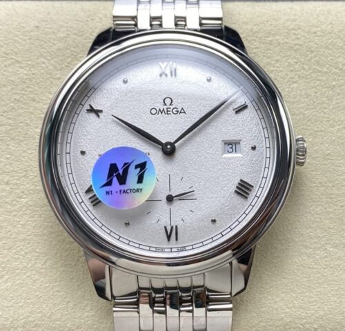 Replica Omega De Ville 434.10.41.20.02.001 N1 factory Silver Dial - AR Replica Watches