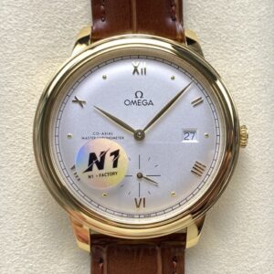 Replica Omega De Ville 434.53.41.20.02.001 N1 factory White Dial - AR Replica Watches