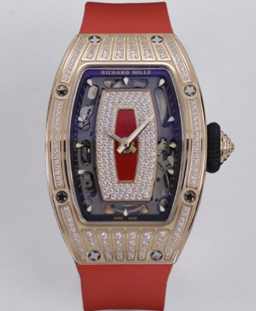 Replica Richard Mille RM07-01 ZF Factory Red Strap - AR Replica Watches
