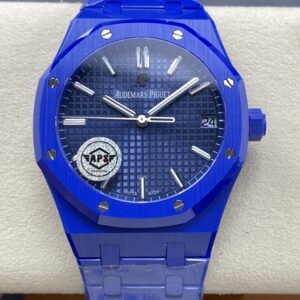 Replica Audemars Piguet Royal Oak 15500 APS factory Blue Ceramic - AR Replica Watches