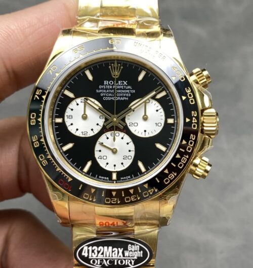 Replica Rolex Daytona 126528LN QF factory Ceramic Bezel - AR Replica Watches