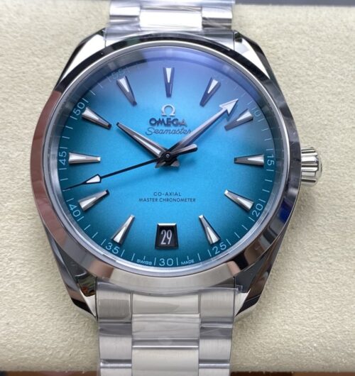 Replica Omega Seamaster 220.10.41.21.03.006 VS Factory Turquoise - AR Replica Watches