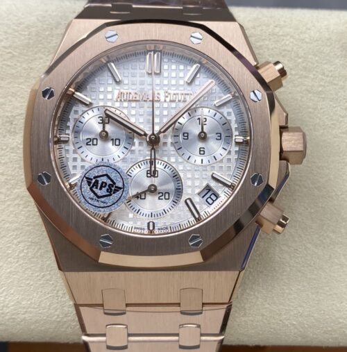 Replica Audemars Piguet Royal Oak 26240OR.OO.1320OR.07 APS factory White Dial- AR Replica Watches