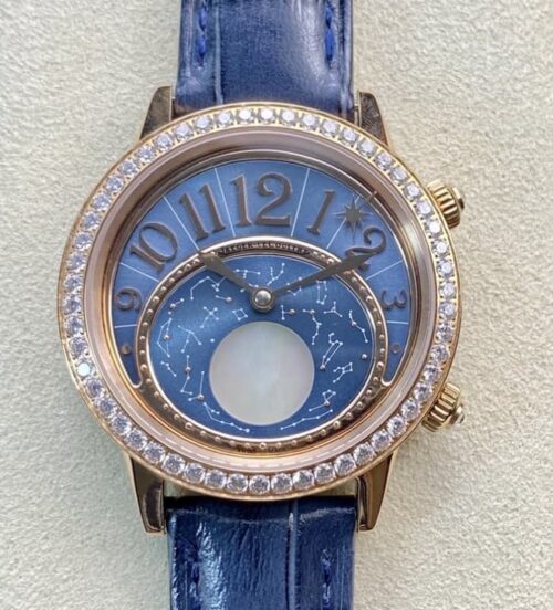 Replica Jaeger LeCoultre Rendez Vous 3522480 CC Factory Blue Dial - AR Replica Watches