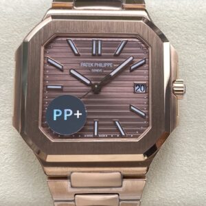 Replica Patek Philippe CUBITUS 7128/1R-001 PP+ Factory Gold Strap - AR Replica Watches