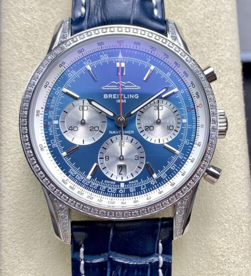 Replica Breitling Navitimer AB0139631C1P1 BLS factory Blue Dial - AR Replica Watches