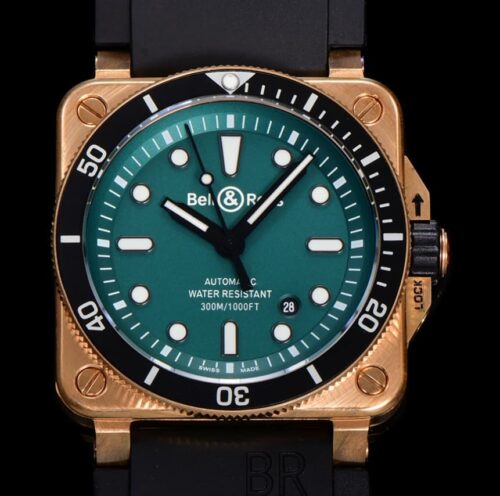 Replica Bell & Ross INSTRUMENTS BR0392-D-LT-BR-SRB BR Factory Black Strap - AR Replica Watches
