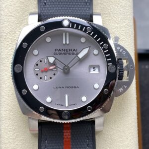 Replica Panerai Submersible PAM01681 VS factory Grey Strap - AR Replica Watches