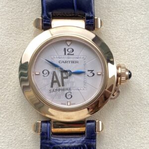 Replica Cartier Pasha WGPA0018 AF factory Blue Strap - AR Replica Watches