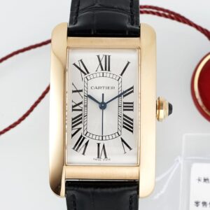 Replica Cartier Tank WGTA0134 AF factory Grey Strap - AR Replica Watches