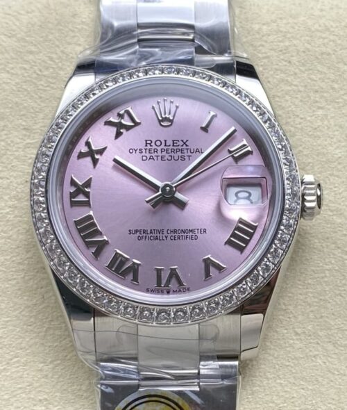 Replica Rolex Datejust m278384rbr-0027 AR factory Pink Dial - AR Replica Watches