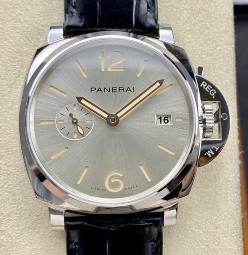 Replica Panerai Luminor Due PAM01249 VS factory Black Strap - AR Replica Watches