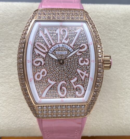 Replica Franck Muller LADIES’COLLECTION V 32 SC AT FO D CD ABF factory Full Diamond - AR Replica Watches