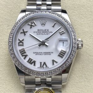 Replica Rolex Datejust m278384rbr-0014 AR factory White Dial - AR Replica Watches