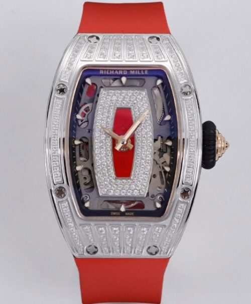 Replica Richard Mille RM07-01 ZF Factory Rubber Strap - AR Replica Watches