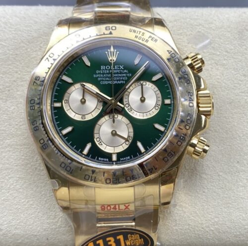 Replica Rolex Daytona 126508-0008 QF Factory Gold Strap - AR Replica Watches