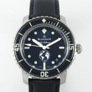 Replica Blancpain Fifty Fathoms 5008-11B40-NAOA ZF factory Blue Dial - AR Replica Watches