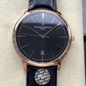 Replica Vacheron Constantin Patrimony 85180-000R-9232 VC+ Factory Black Strap - AR Replica Watches