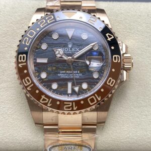 Replica Rolex GMT Master II M126715CHNR-0002 AR Factory Gold Strap - AR Replica Watches