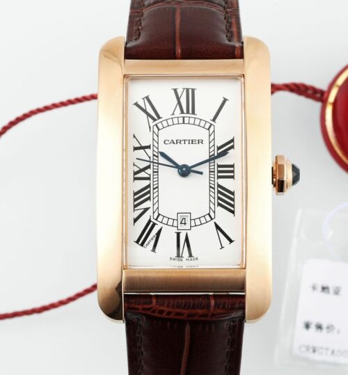 Replica Cartier Tank WGTA0047 AF factory White Dial - AR Replica Watches