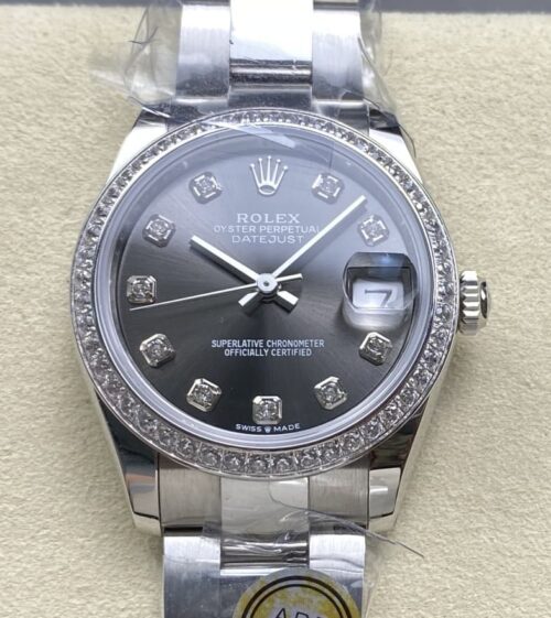 Replica Rolex Datejust m278384rbr-0009 AR factory Oyster Strap - AR Replica Watches