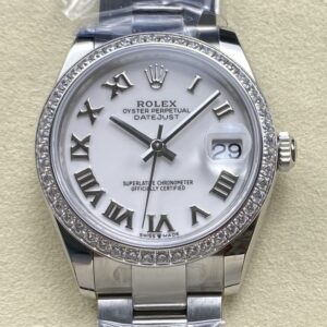 Replica Rolex Datejust m278384rbr-0013 AR factory White Dial - AR Replica Watches