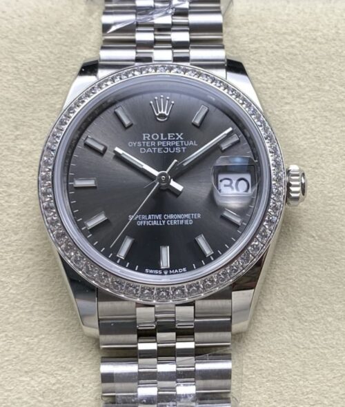 Replica Rolex Datejust m278384rbr-0020 AR factory Oystersteel - AR Replica Watches