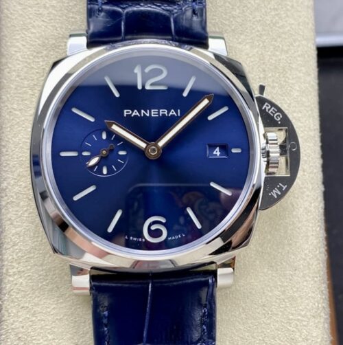 Replica Panerai Luminor Due PAM01274 VS factory Blue Dial - AR Replica Watches