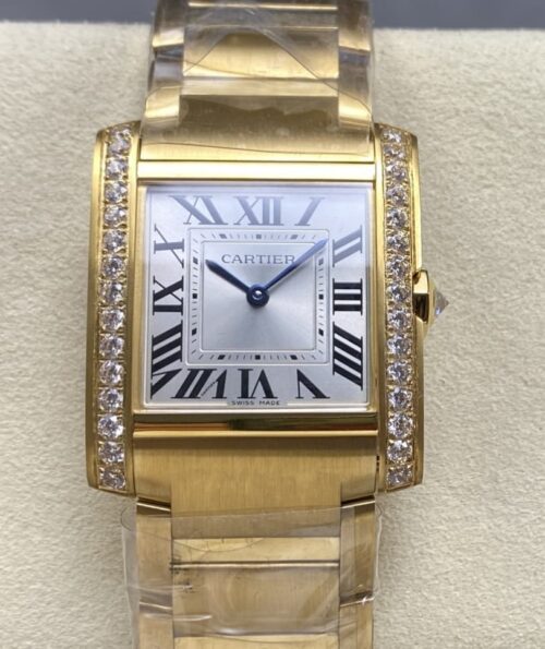 Replica Cartier Tank WJTA0040 8848 Factory Diamond Case - AR Replica Watches