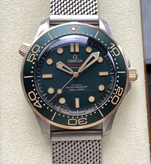Replica Omega Seamaster 210.90.42.20.10.001 VS Factory Green Dial - AR Replica Watches