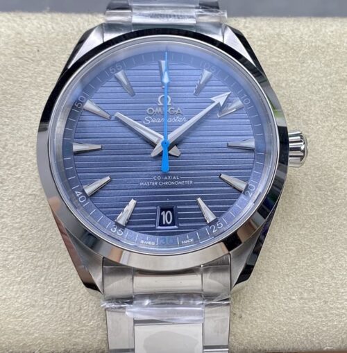 Replica Omega Seamaster 220.10.41.21.03.005 N1 factory Butterfly Buckle - AR Replica Watches