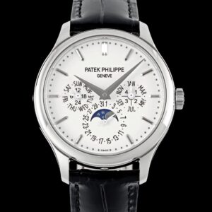 Replica Patek Philippe Complications 5140G-001 3K factory Black Strap - AR Replica Watches