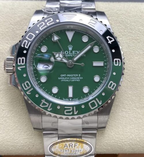 Replica Rolex GMT Master II M126729VTNR-0001 AR Factory Green Dial - AR Replica Watches