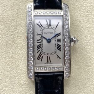 Replica Cartier Tank WB707331 8848 Factory Black Strap - AR Replica Watches