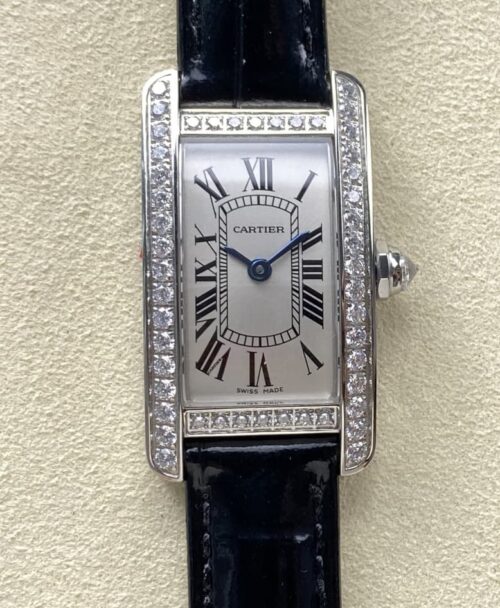 Replica Cartier Tank WB707331 8848 Factory Black Strap - AR Replica Watches