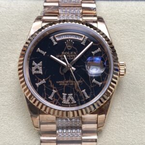 Replica Rolex Day-Date m128235-0042 8+ factory Rose Gold - AR Replica Watches