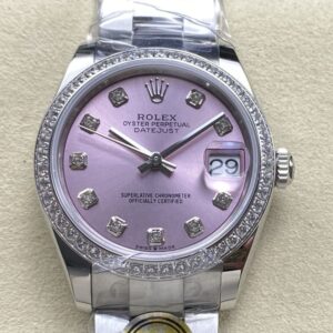 Replica Rolex Datejust m278384rbr-0035 AR factory Diamond Dial - AR Replica Watches