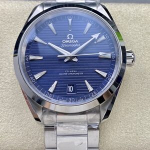 Replica Omega Seamaster 220.10.41.21.03.004 N1 factory Blue Dial - AR Replica Watches