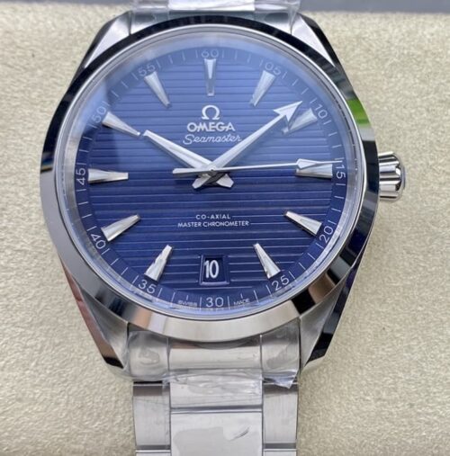 Replica Omega Seamaster 220.10.41.21.03.004 N1 factory Blue Dial - AR Replica Watches