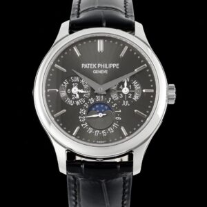 Replica Patek Philippe Complications 5140P-017 3K factory Leather Strap - AR Replica Watches
