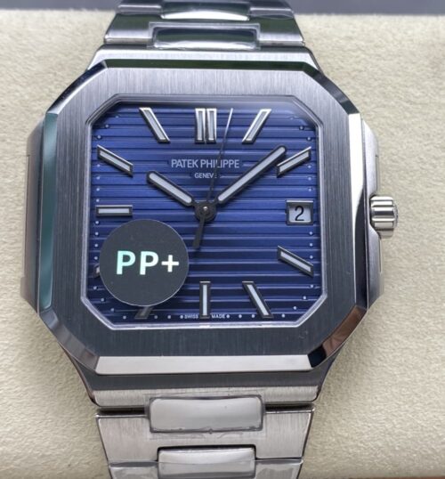 Replica Patek Philippe CUBITUS 7128-1G-001 PP+ Factory Blue Dial - AR Replica Watches