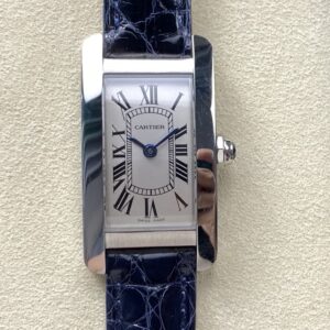 Replica Cartier Tank WSTA0083 8848 Factory Blue Strap - AR Replica Watches
