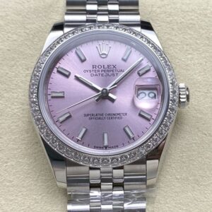 Replica Rolex Datejust m278384rbr-0018 AR factory Silver Strap - AR Replica Watche
