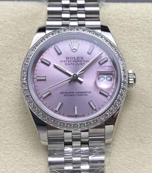 Replica Rolex Datejust m278384rbr-0018 AR factory Silver Strap - AR Replica Watche