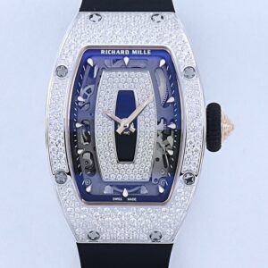 Replica Richard Mille RM07-01 ZF Factory Rubber Strap Black - AR Replica Watches