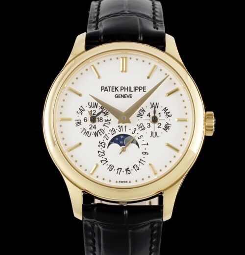 Replica Patek Philippe Complications 5140J-001 3K factory Beige Dial - AR Replica Watches