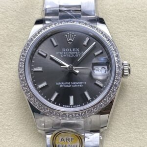 Replica Rolex Datejust m278384rbr-0019 AR factory Silver Strap - AR Replica Watches