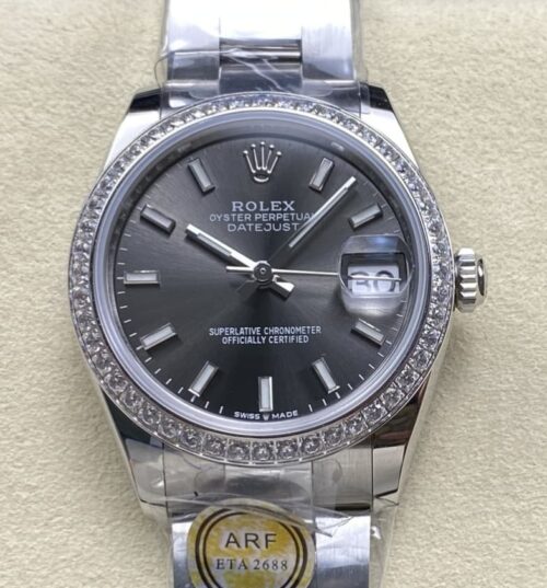 Replica Rolex Datejust m278384rbr-0019 AR factory Silver Strap - AR Replica Watches