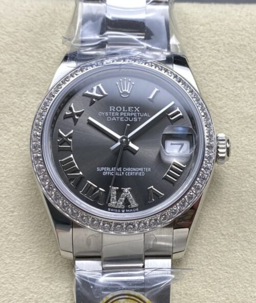 Replica Rolex Datejust m278384rbr-0031 AR factory Steel Case - AR Replica Watches