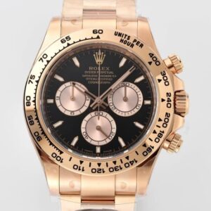 Replica Rolex Daytona m126505-0001 Clean factory Gold Strap - AR Replica Watches